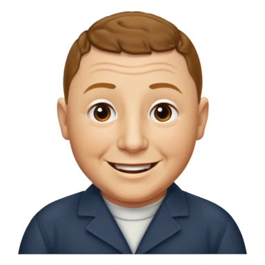 Curly Howard sticker