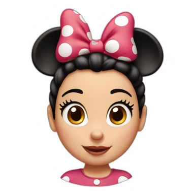  Classic Minnie Mouse MOUSE sticker
