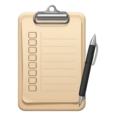 beige to do list sticker
