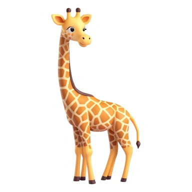 Giraffe sticker