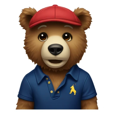 polo ralph loren bear sticker
