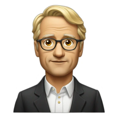 The Politics German Painter that was rejected from the arts academy and ended as a president sticker