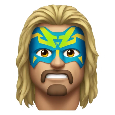 the ultimate warrior sticker