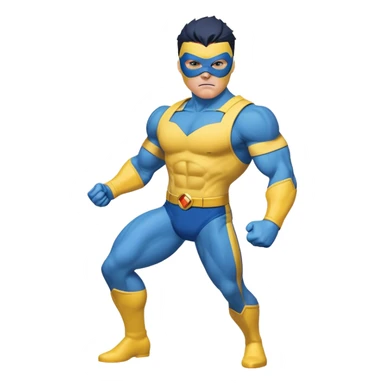 Invincible from the tv show called invincible  sticker