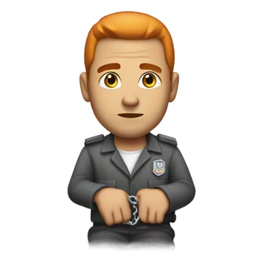 Inmate doing time sticker