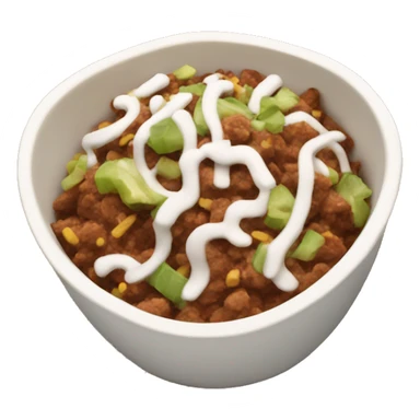 Chipotle bowl sticker