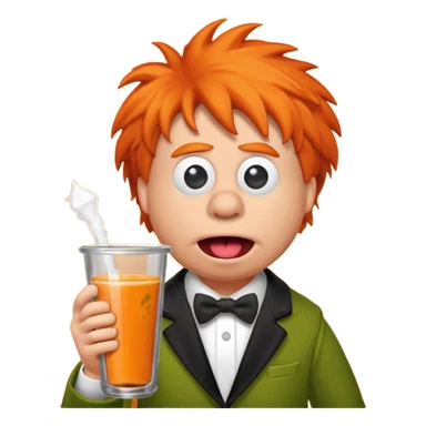 Beaker Muppets sticker