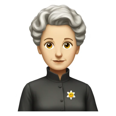 marie curie sticker
