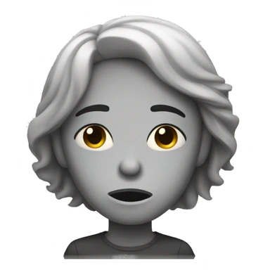 Sad and exhausted  sticker