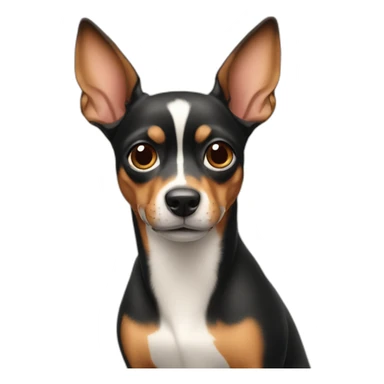 Miniature pincher sticker