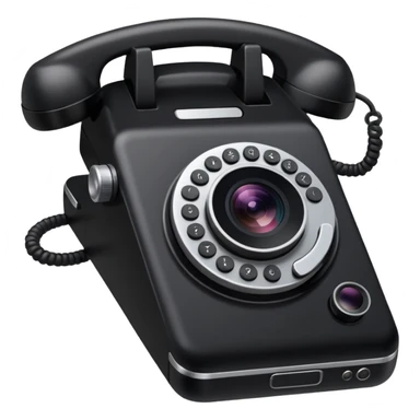 phone and camera  sticker