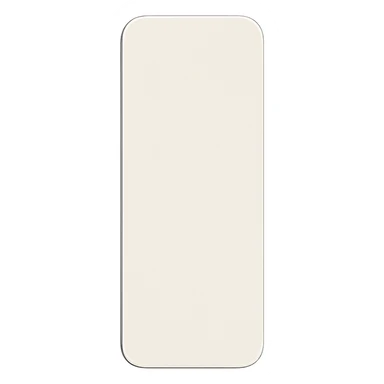 a plain bookmark with rounded corners, minimalistic and smooth edges sticker