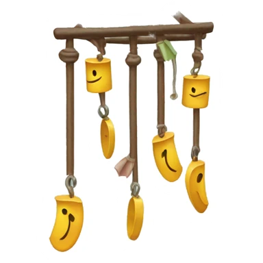  wind chimes  sticker