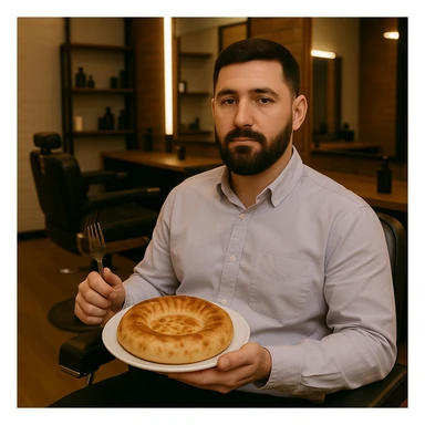 birinchidagi odamni yuziga 2 rasmdagi odamga uxshatib chizib bergin xuddu shunday non yen utirganini sticker