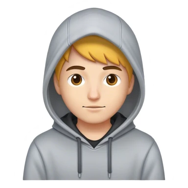a frontend developer with hoodie sticker