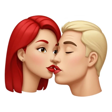 Kiss sticker