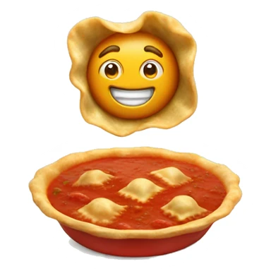 Ravioli in tomato sauce  sticker