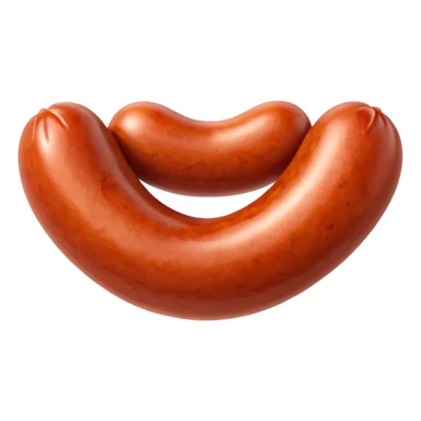 heart shaped sausage (Love) sticker