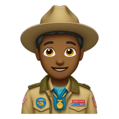 boy scout sticker