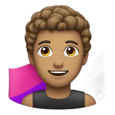 Bandera bisexual sticker