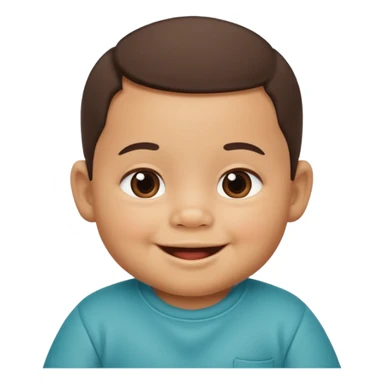 A 1 year old mexican baby boy sticker