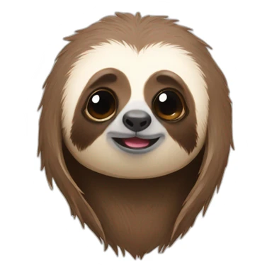 Love Sloth sticker