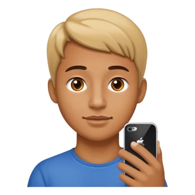 iphone under the chin sticker