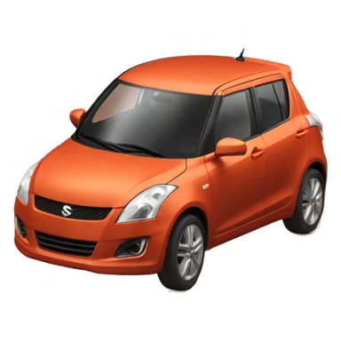 bloody orange suzuki swift emoji  sticker