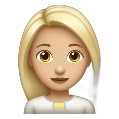 Ukranian girl sticker