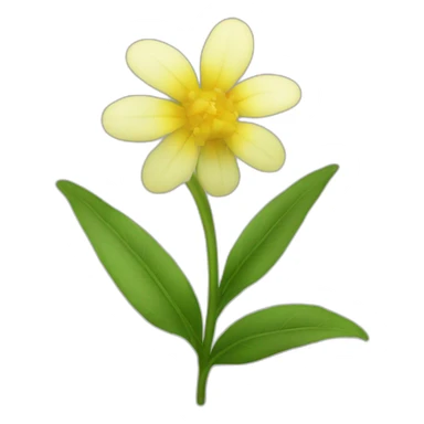 ledi laiv flower sticker