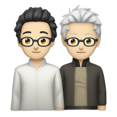 Satoru gojo et suguru geto sticker