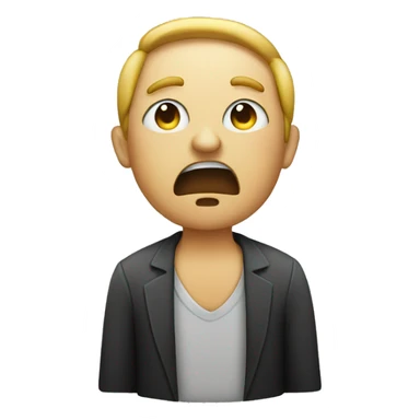 Shut up sign sticker