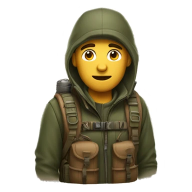 dude named Jake wearing hunting gear sticker