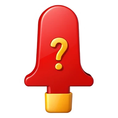 tanda seru merah sticker