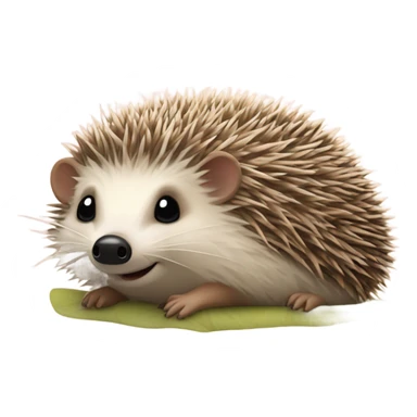 Hedgehogs love  sticker