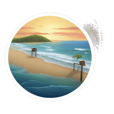 Outer Banks, Netflix series logo sticker