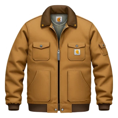 add a tan canvas carhartt jacket sticker