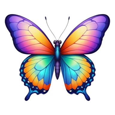 Butterfly's sticker