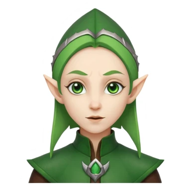 Cool elf sticker