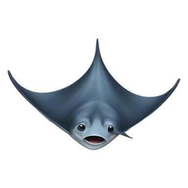 MAKE A MANTA RAY sticker