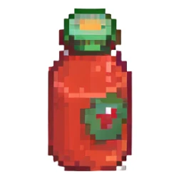 ketchup bottle sticker
