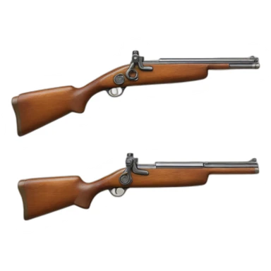 Fusil de chasse sticker