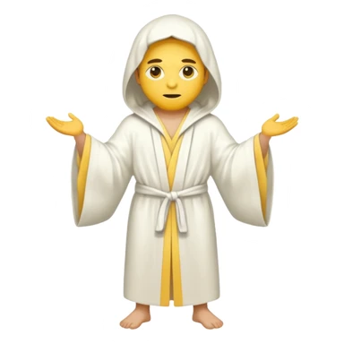 Star with a human full body yellow skin sticker