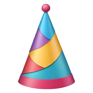 chapeau de fete sticker