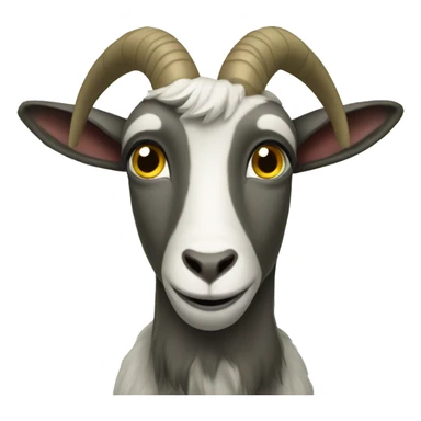 Goat in th jungle sticker