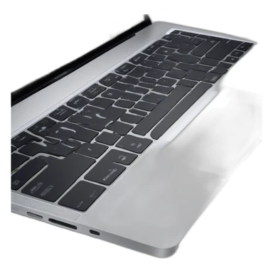 macbook pro side profile open sticker