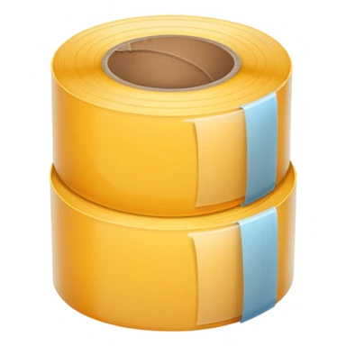 Packing tape or rope sticker