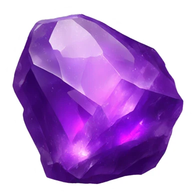 Amethyst Chunk gem sticker