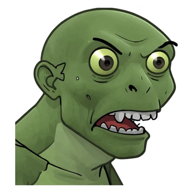 zombie sticker