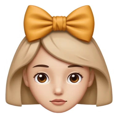 🐍 con el moño en la cabeza  sticker